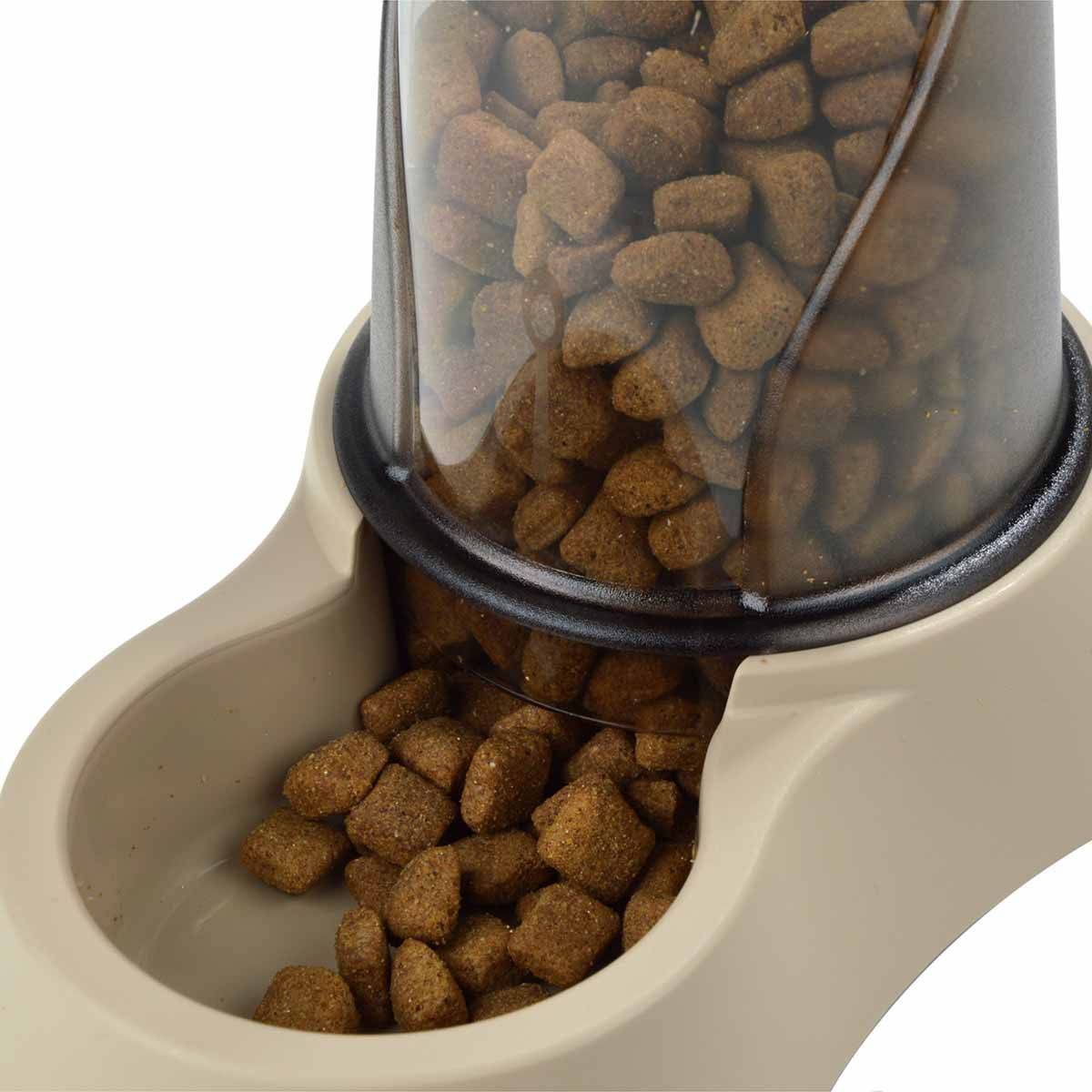 Love Story - Distributeur pour Chien & Chat "Mocaccino" 3,5L Taupe - Image 4