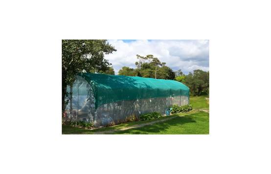 Serre tunnel de jardin - 36m² - 3 x 12 m - pieds droits - haute résistance à petit prix - LES SERRES TONNEAU - Image 1