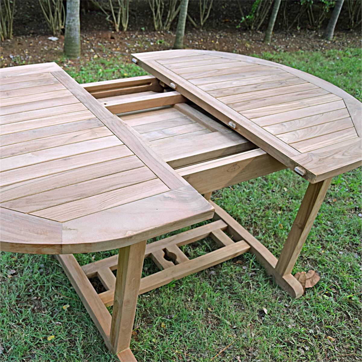 Salon de jardin en teck massif Manille, 6 places - TECK'Attitude - Image 3