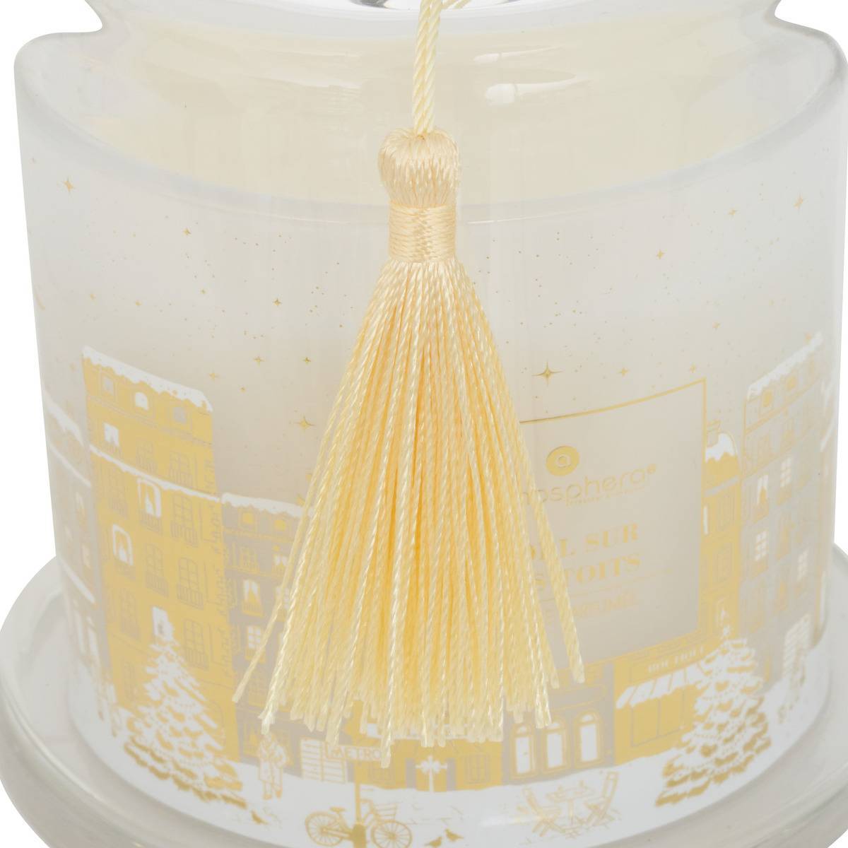 Atmosphera - Bougie parfumée Hiver à Paris sous cloche - Atmosphera Créateur d'intérieur - Image 4