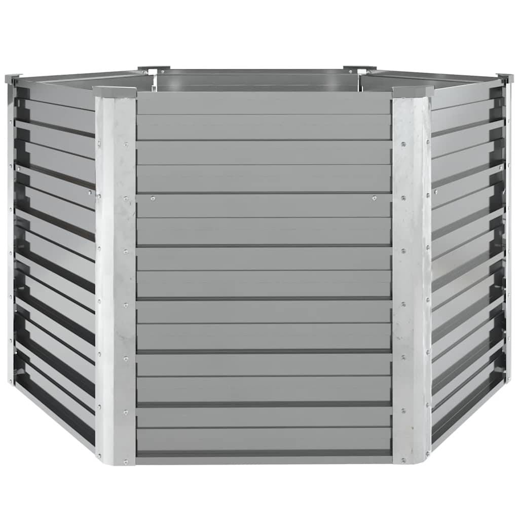 Prolenta Premium - Jardinière acier gris  - Prolenta premium p338.9