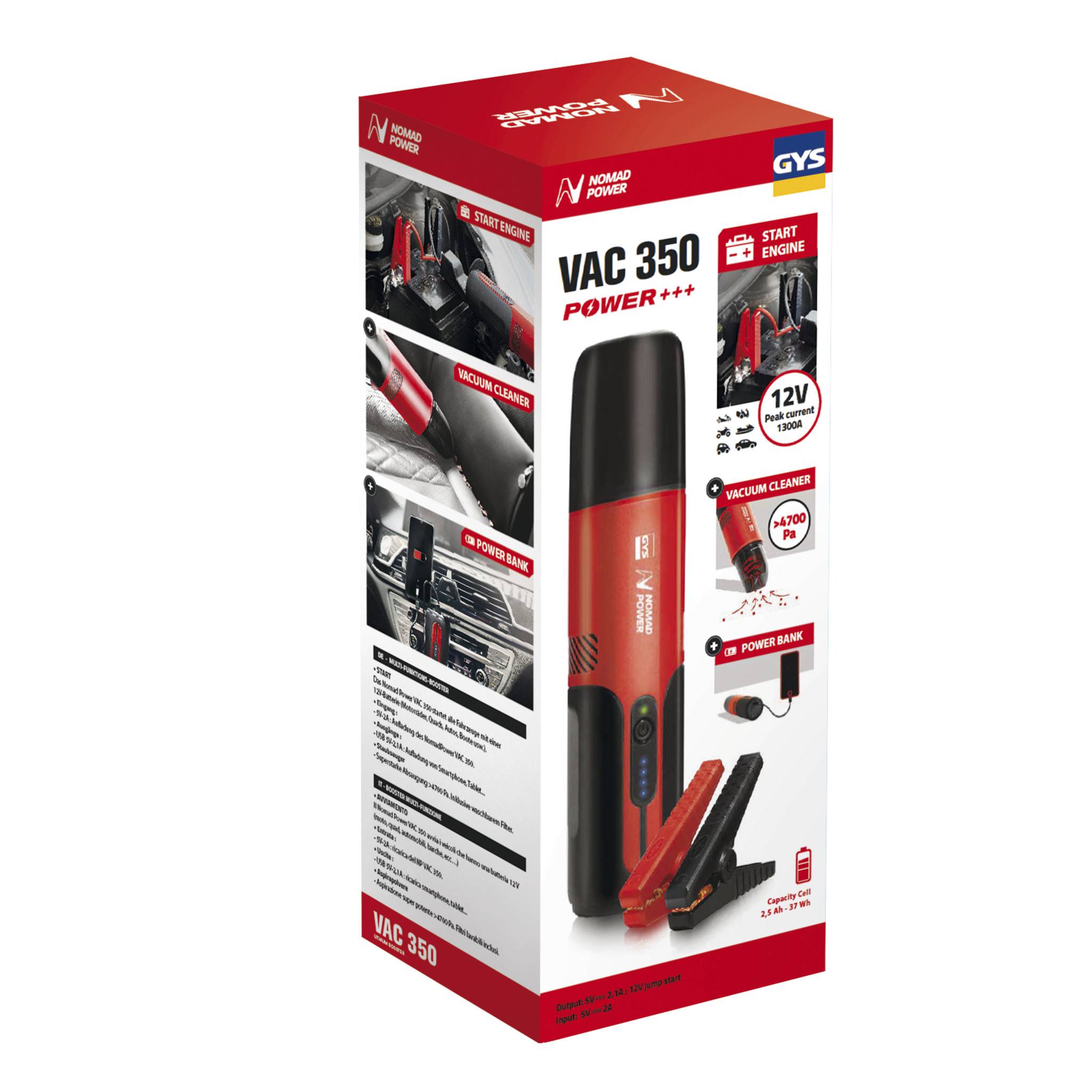 Booster Lithium NOMAD POWER VAC 350 | 28937 - GYS - Image 3