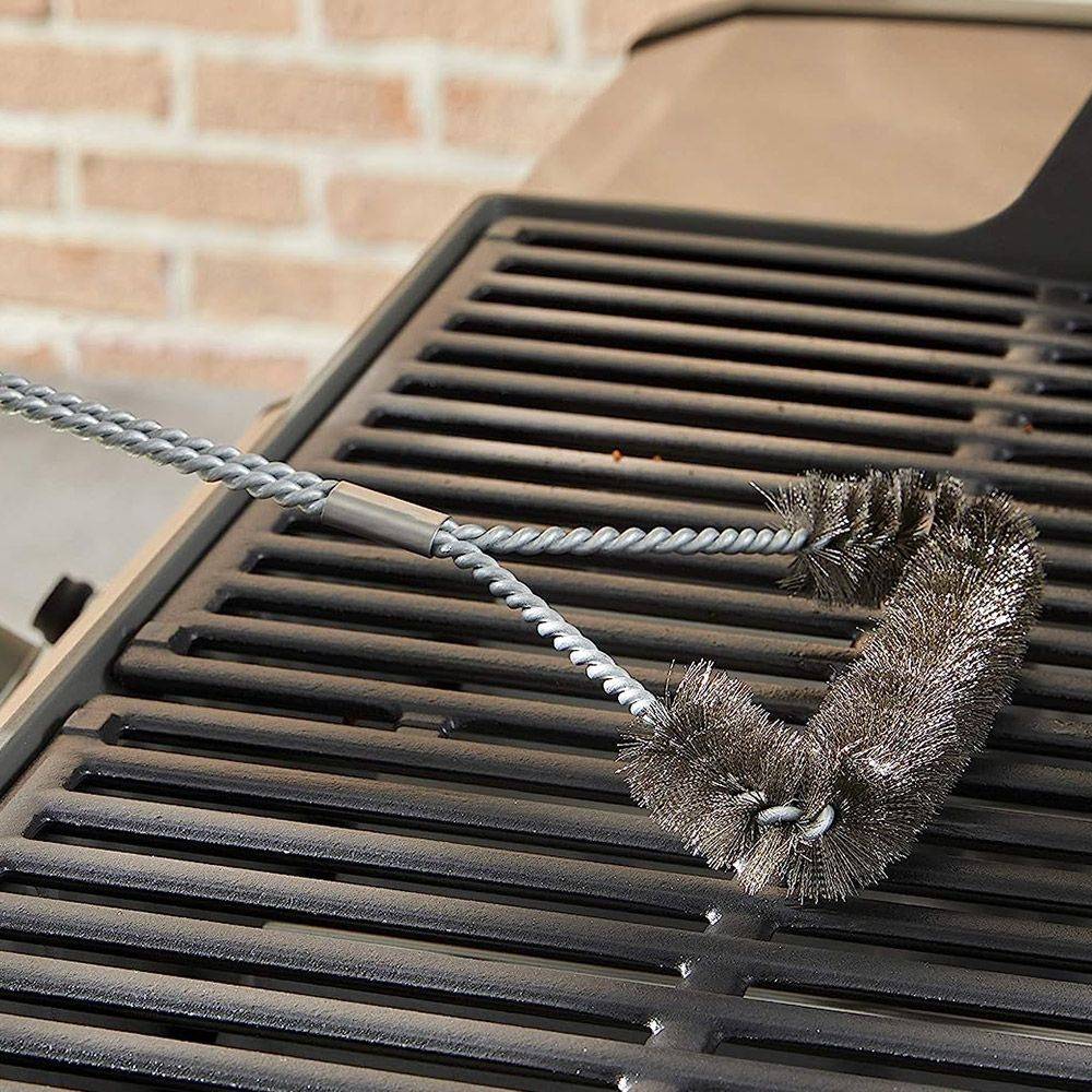 Grande brosse de barbecue triangulaire - Image 2