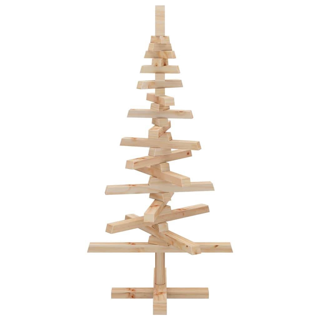 Sapin de Noël en bois de pin décoratif style scandinave pour intérieur 90 cm – ComfortXL Outdoor Living - Image 6