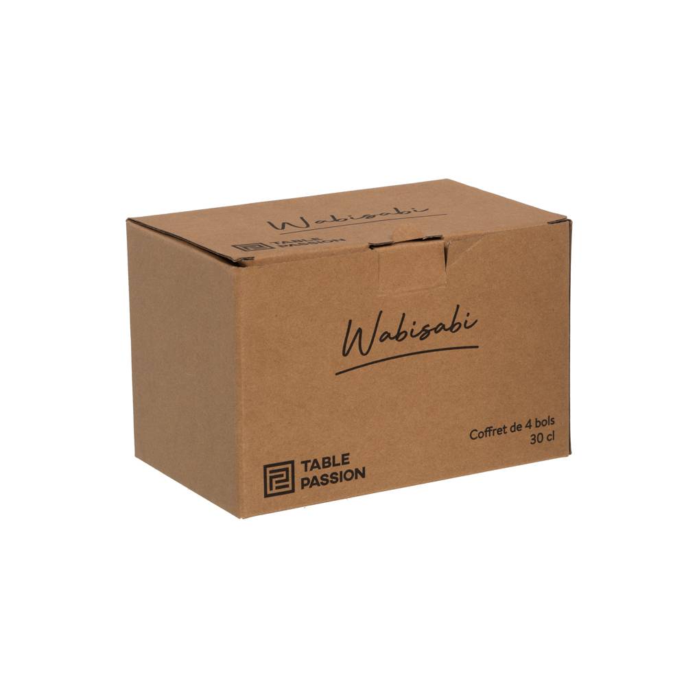 Coffret de 4 bols Wabisabi 30 cl - Image 2