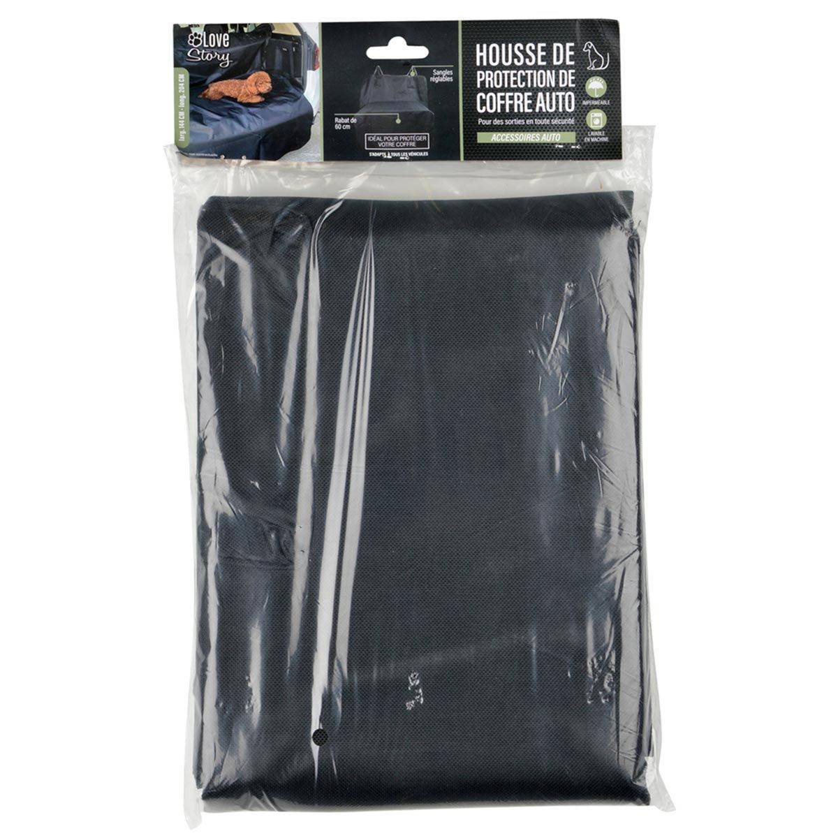 Love Story - Housse de Protection pour Chien "Auto" 204cm Noir - Image 3