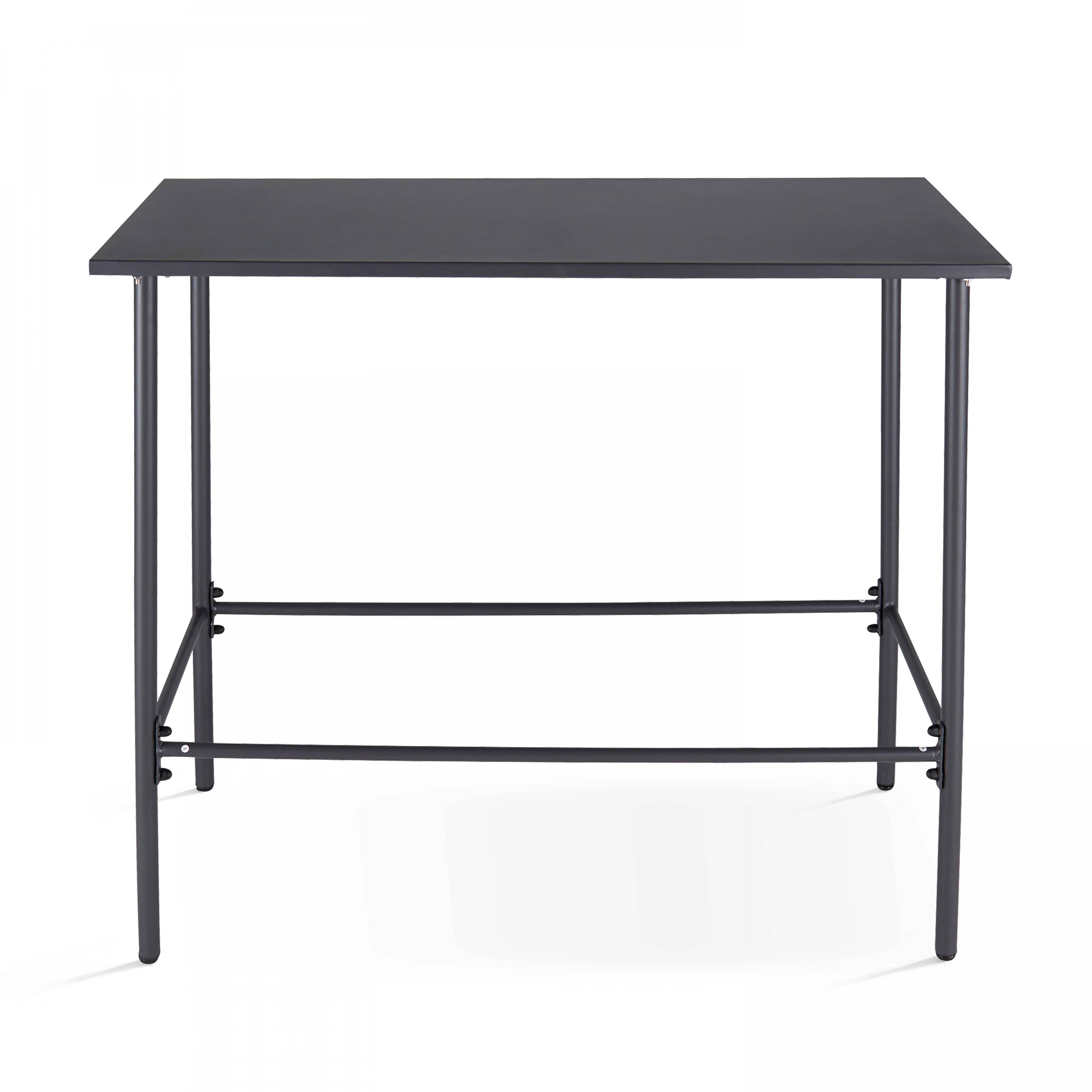 Oviala - Table de bar en métal anthracite Palavas - Oviala - Image 5