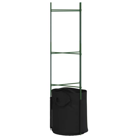 Kit Tuteurs Tomates en Acier avec 8 Sacs de Culture pour Plantation Facile Balcon Vert 116 cm – ComfortXL Outdoor Living - Image 6