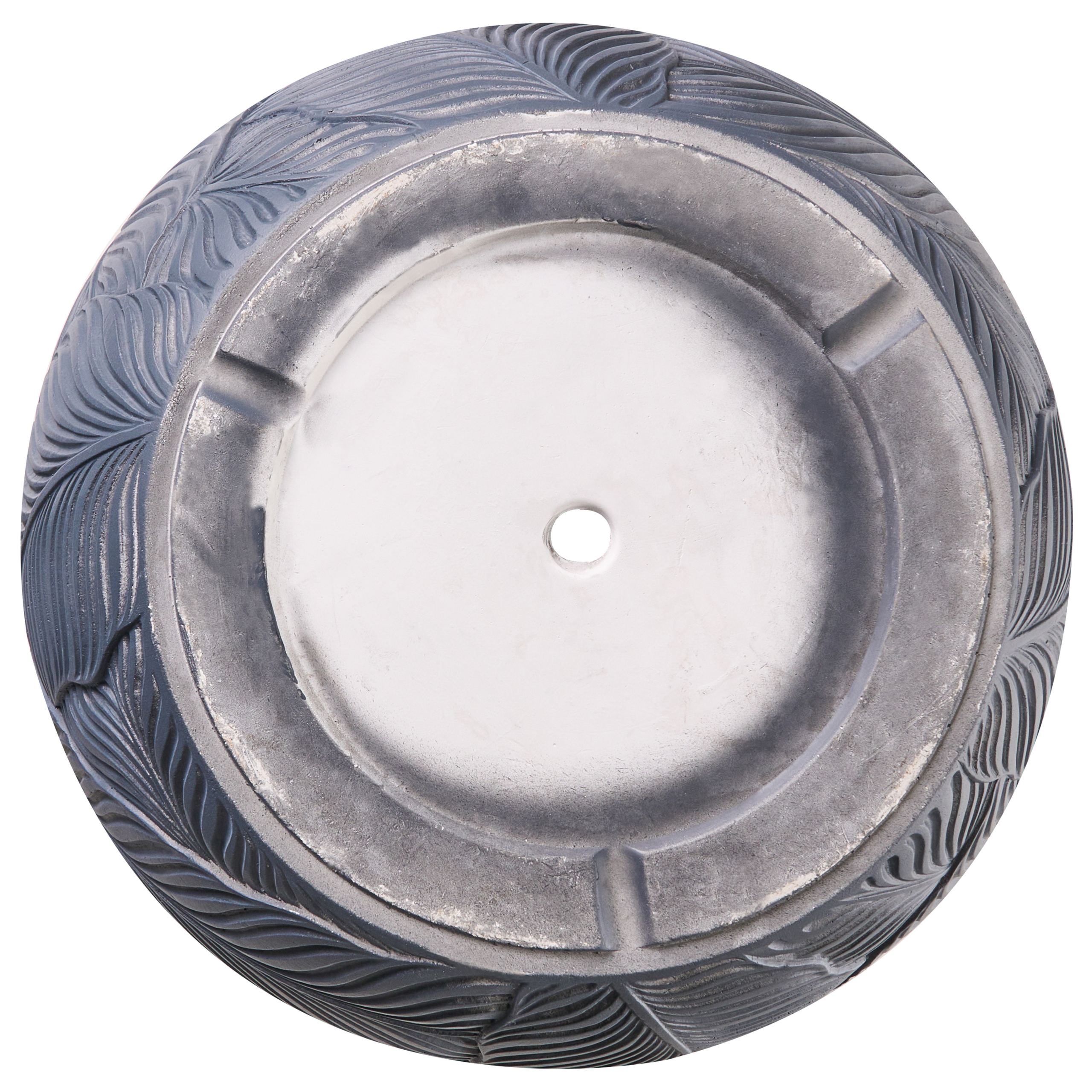 Cache-pot d'extérieur Fibre d'argile Gris BAIYUN - Beliani - Image 3