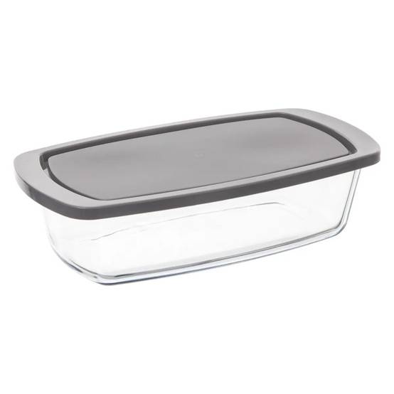 Plat à Gâteau en Verre "Couvercle" 27cm Transparent - Image 1