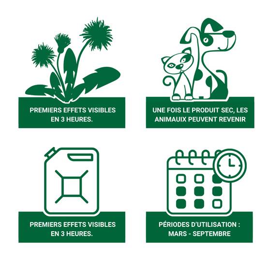 Sans Marque - Désherbant naturel prêt à l'emploi en bidon - Image 4