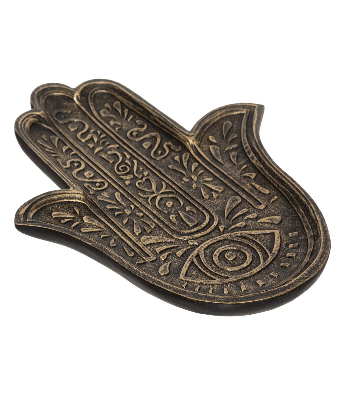 Vide-poche Main de Fatma en bois - Image 1