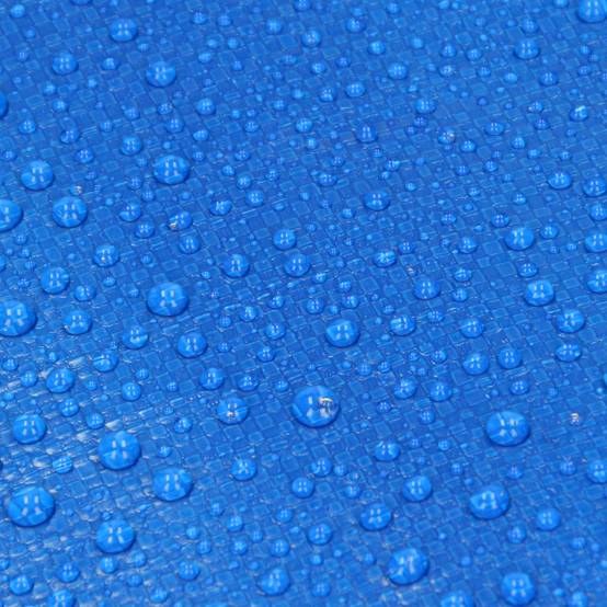 Bâche de Protection Imperméable à l'Eau avec Oeillets - 8x10m 80m² 180g/m²- Polyéthylène PE Bleu- Résistant à la Moisissure - Image 4