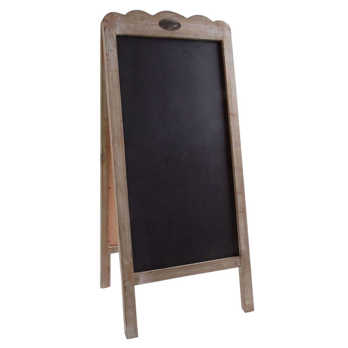 Aubry Gaspard - Double tableau noir en bois vieilli - Image 1
