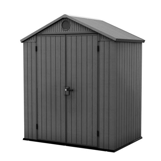 Keter - Abri de jardin DARWIN 6x4 Gris - Image 1