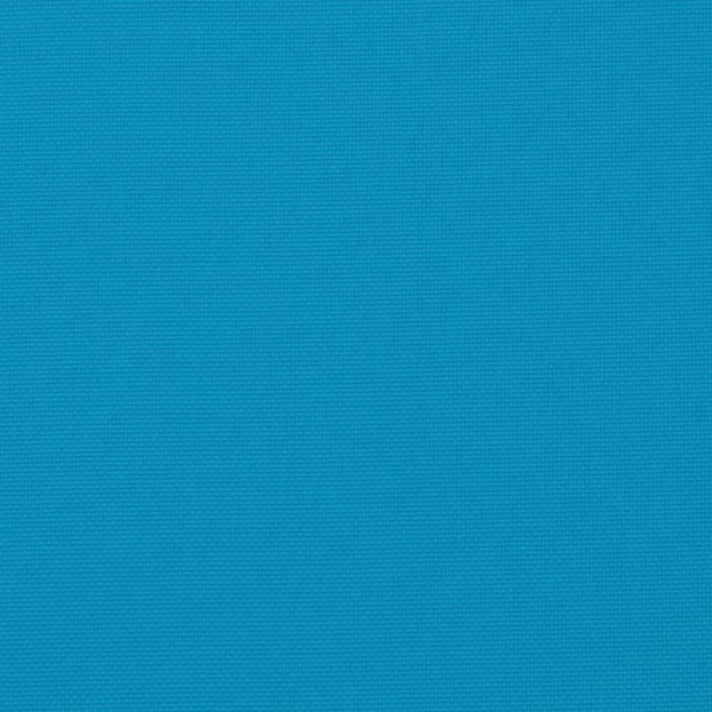 Coussins de chaise de jardin polyester bleu 50 x 50 x 4 cm - PANGIVO - Image 8