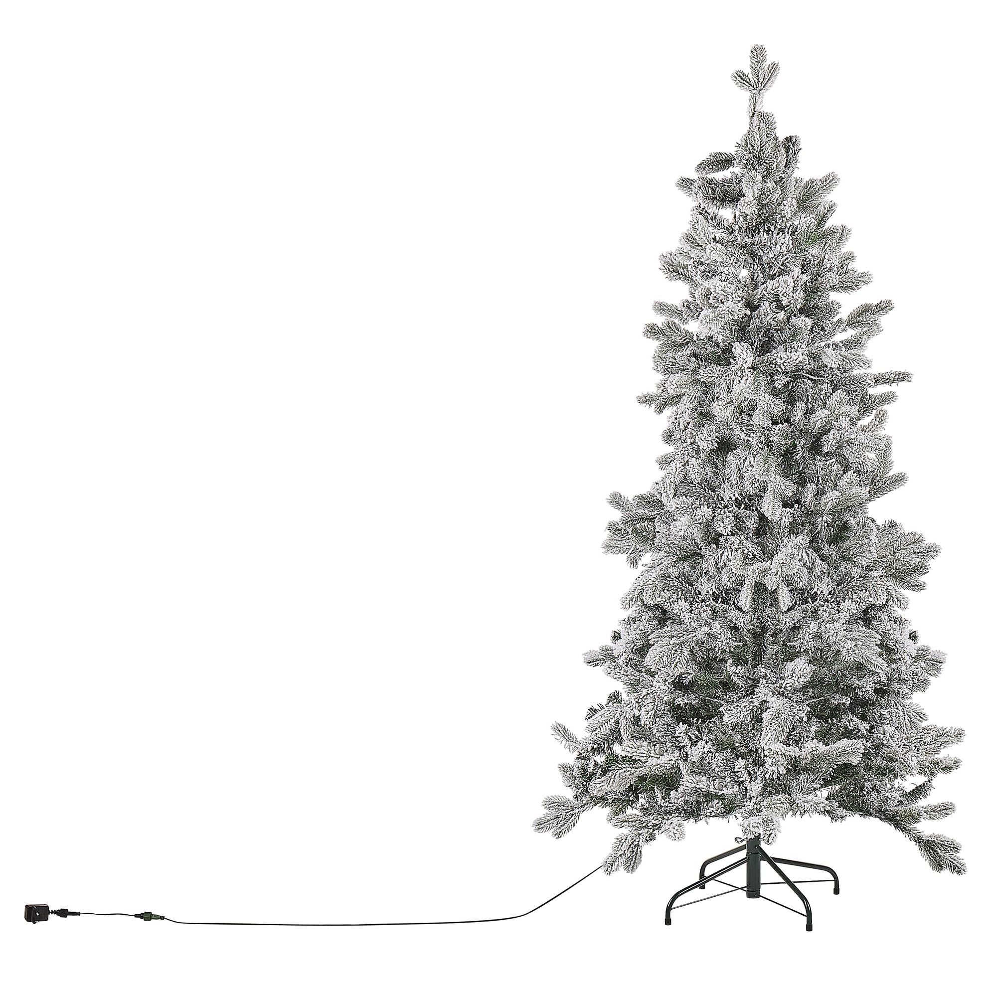 Beliani - Sapin de Noël PVC Vert TATLOW - 100x100x180- Beliani - Image 6