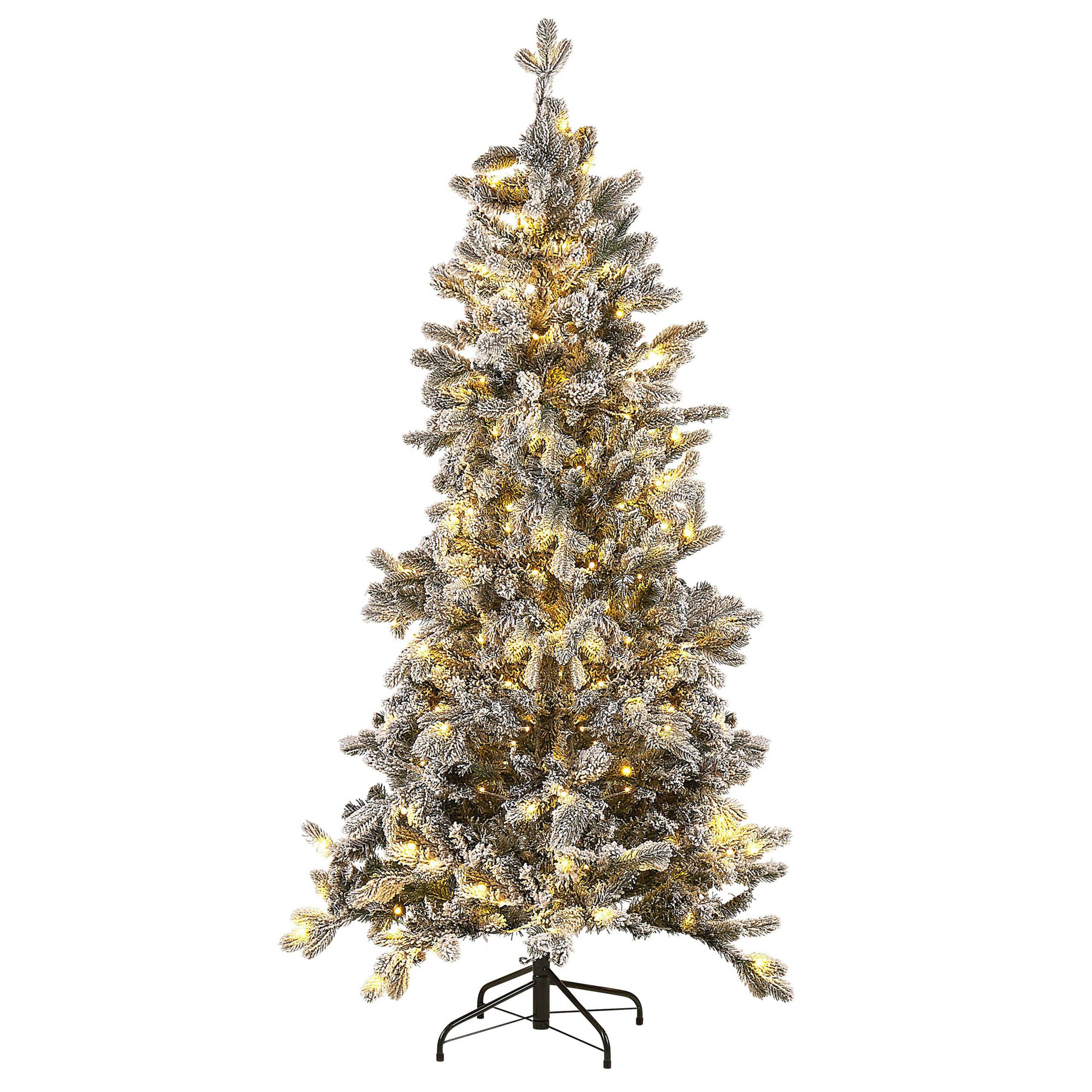 Beliani - Sapin de Noël PVC Vert TATLOW - 100x100x180- Beliani - Image 2