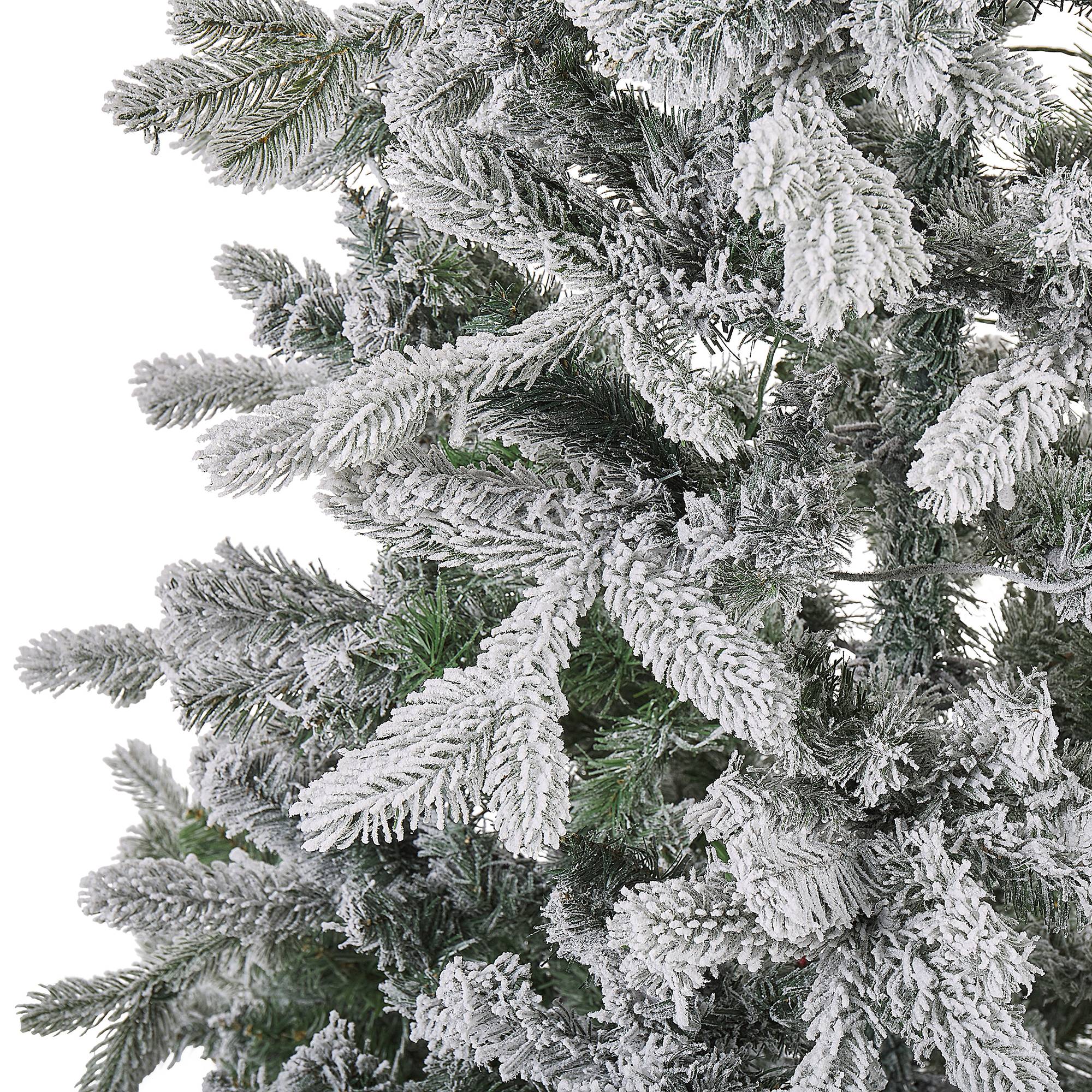 Beliani - Sapin de Noël PVC Vert TATLOW - 100x100x180- Beliani - Image 4