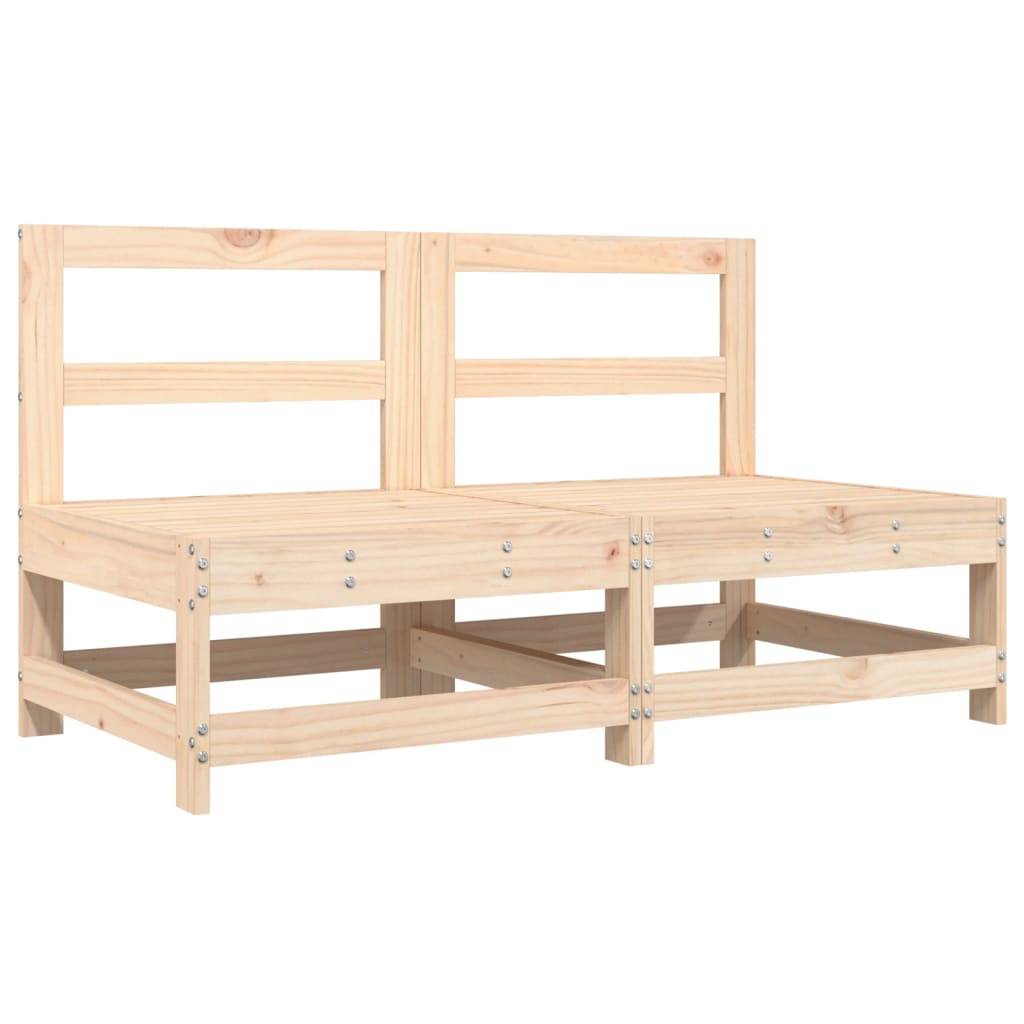 Vidaxl - Salon de jardin 6 pcs Bois de pin massif vidaXL 3186466 - Image 4