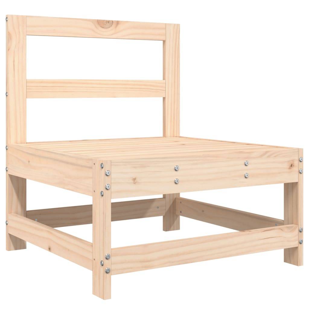 Vidaxl - Salon de jardin 6 pcs Bois de pin massif vidaXL 3186466 - Image 6