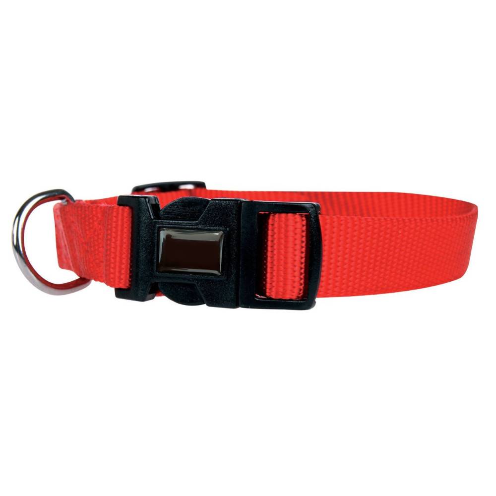 animallparadise - Collier nylon 30-40 cm x 15 mm rouge pour chien - Image 2