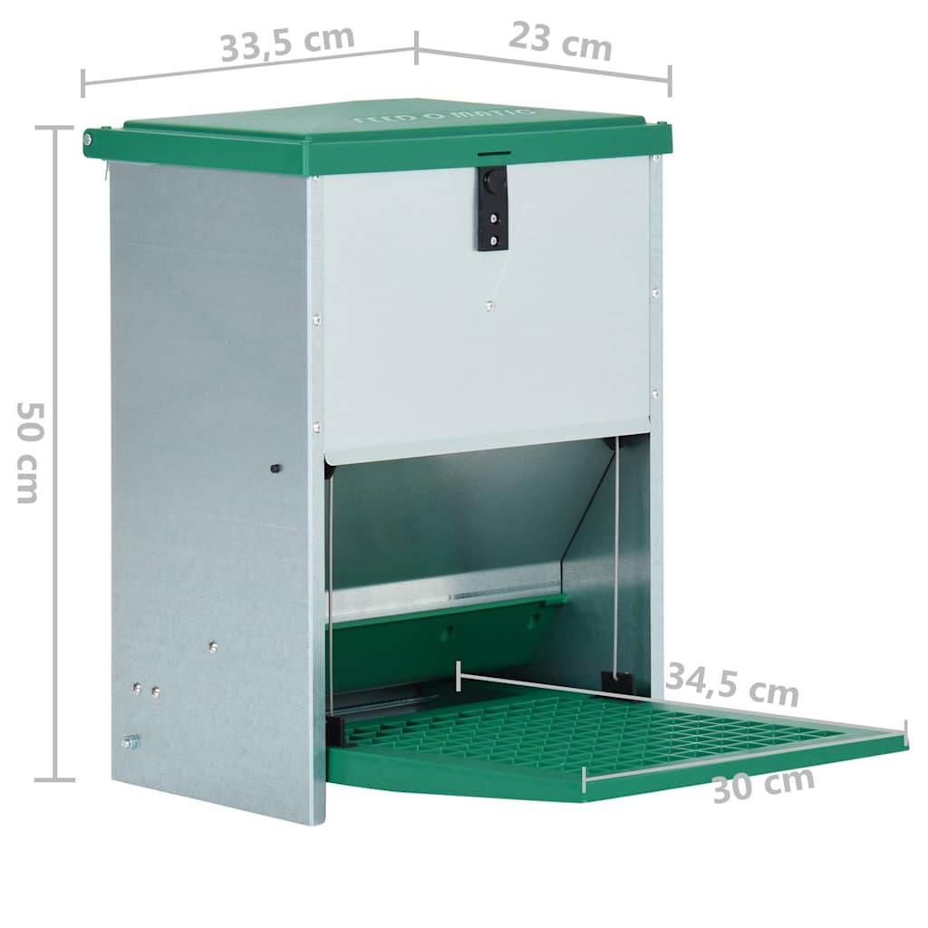 Vidaxl - Mangeoire automatique pour volaille avec pédale 12 kg vidaXL 171446 - Image 9