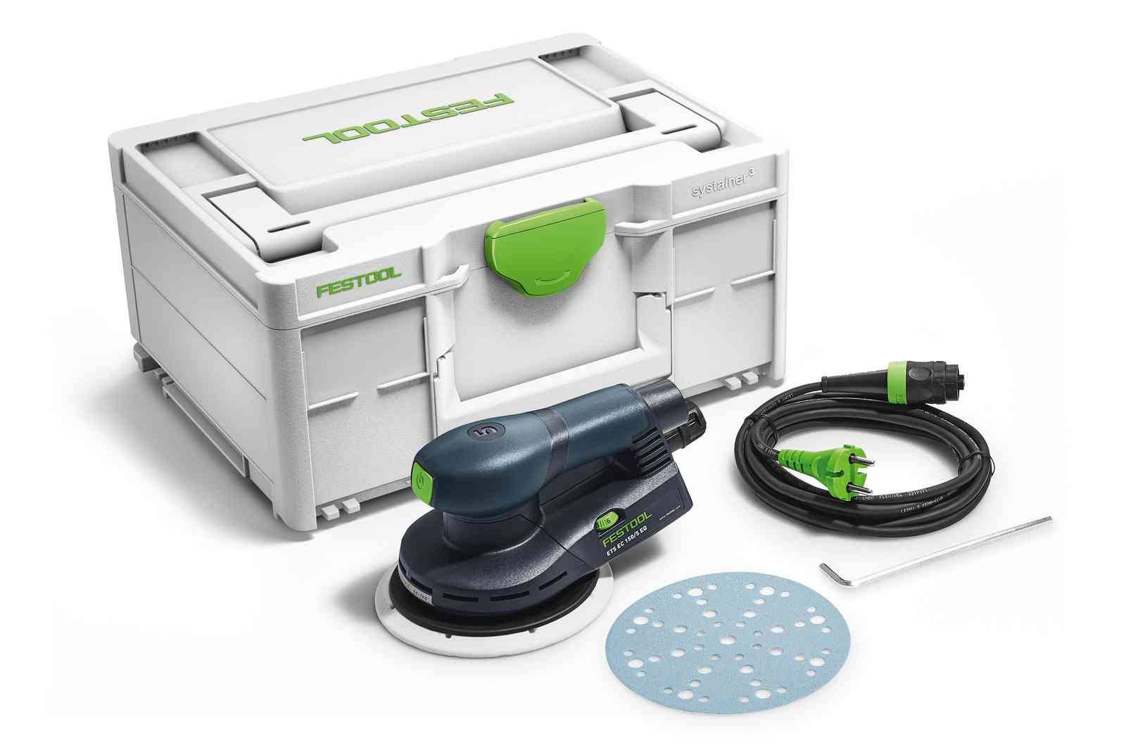 Ponceuse excentrique 400W ETS EC 150/5 EQ-Plus - FESTOOL - Systainer - 576329 - Image 1
