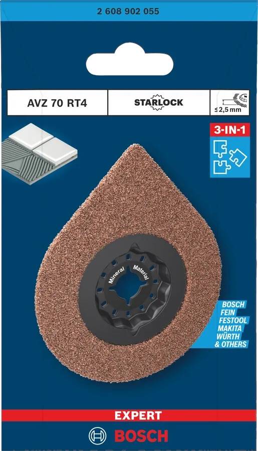 Bosch Professional - Enlève-mortier EXPERT AVZ 70 RT4 3 max - BOSCH - 2608902055 - Image 6