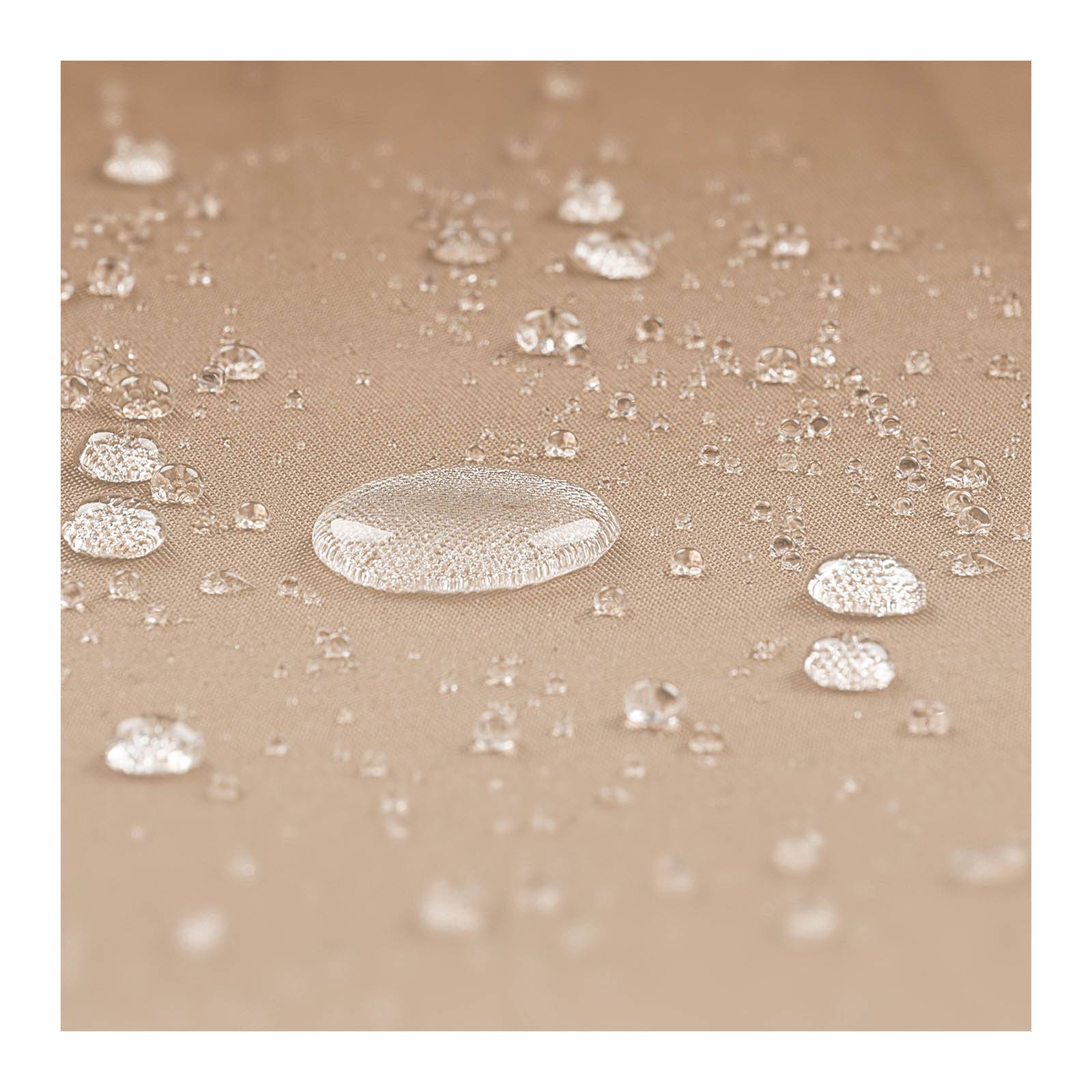 Helloshop26 - Parasol déporté rectangulaire 250 x 250 cm inclinable crème - Image 7