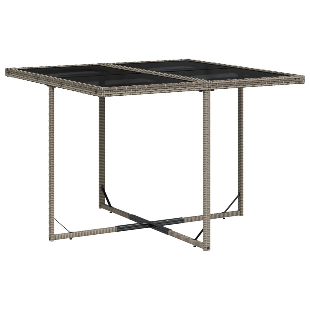Vidaxl - Ensemble à manger de jardin 5 pcs coussins gris résine tressée vidaXL 3211076 - Image 9