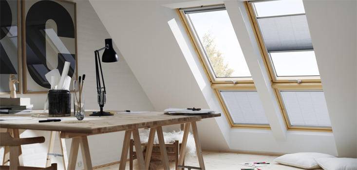 Velux France - Store plissé Blanc VELUX - FHL M06 1016 - Image 3