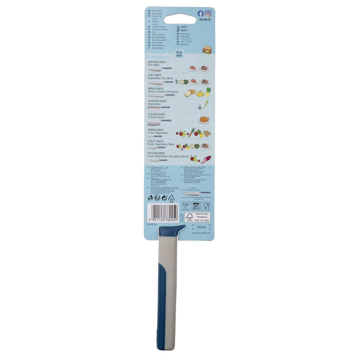 Grand couteau du chef 33,5 cm Tasty Core - Image 9