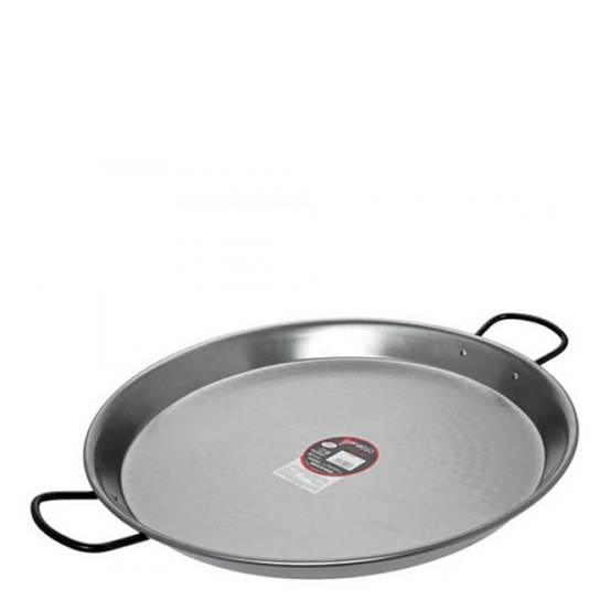 Vaello Campos Poêle à Paella En Acier Poli La Valenciana 42 Cm