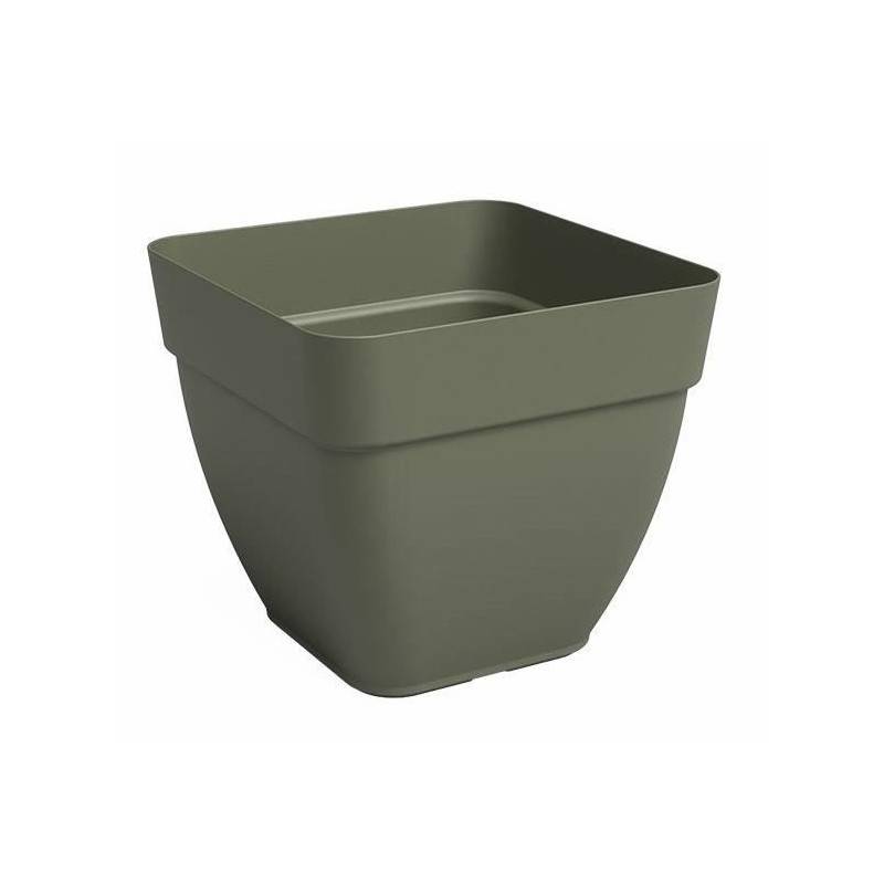 Artevasi - Pot - Artevasi - Capri Campana - Carrée� - Vert Sec - L36,5 X P36,5 X H33,5 Cm - Image 1