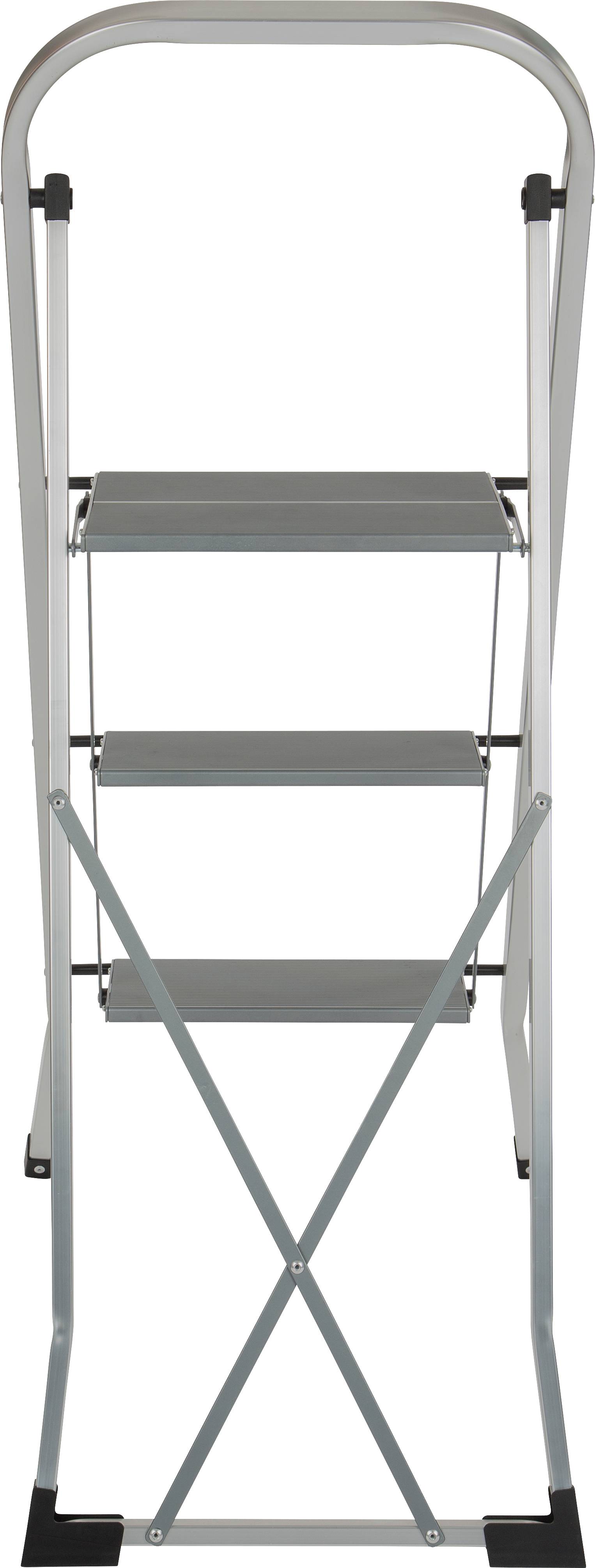 Escabeau 3 marches aluminium léger, stable et anticorrosion - ESCALO - Image 4