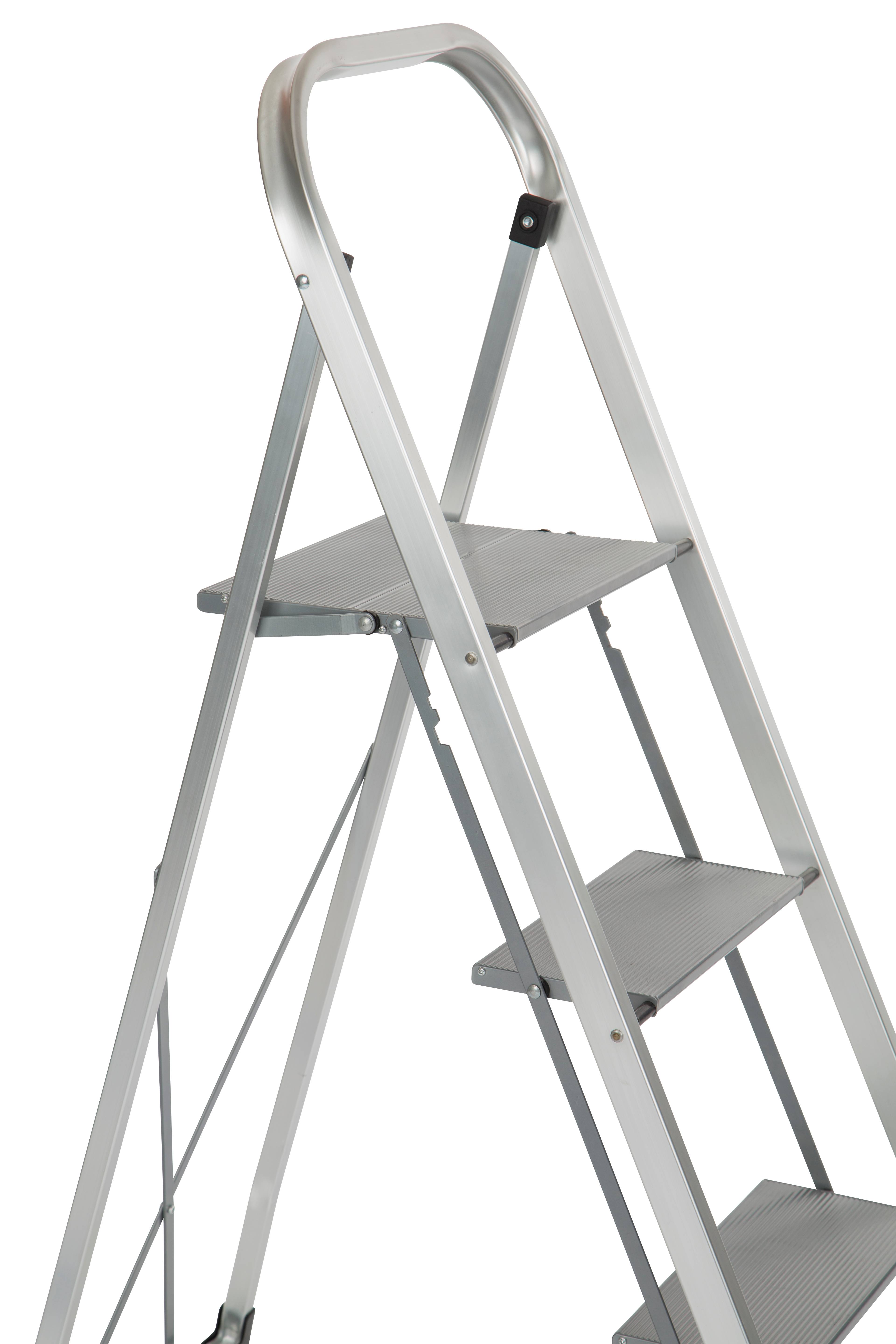 Escabeau 3 marches aluminium léger, stable et anticorrosion - ESCALO - Image 5