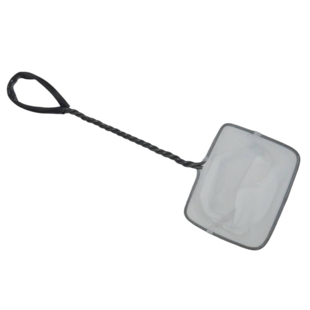 animallparadise - Epuisette filet blanc, maille fine, 10 cm x 8.5 x 32 cm,  aquarium - Image 1