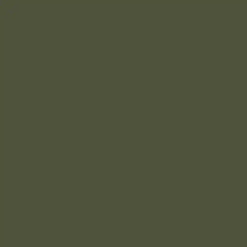 Jardinière rectangulaire extérieure moderne fond ouvert 120 x 80 x 40 cm en acier vert olive - Image 6