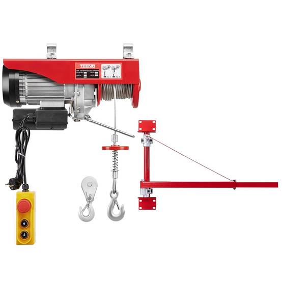 Treuil Electrique et Bras de support de palan électrique,Chevre de Levage 220v 1200W - Image 1