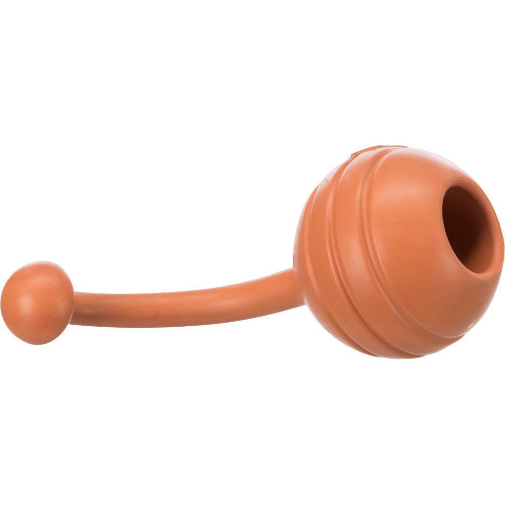 Trixie - jouet Balle sur corde Be Eco , taille 13 cm / ø 6 cm, couleurs aléatoires. pour chien - Image 2