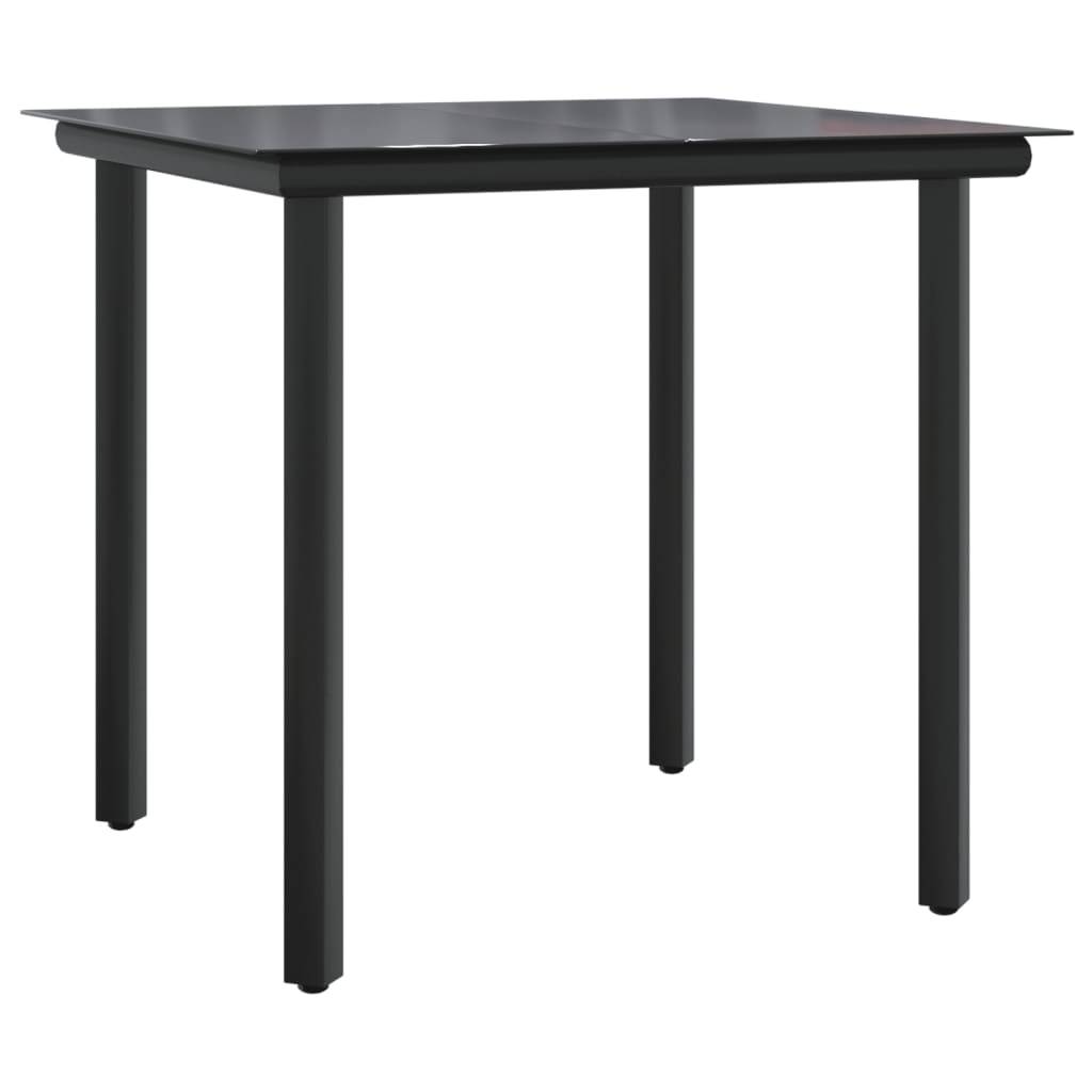 ComfortXL - Salon de jardin 2 personnes résine tressée chaises bois table verre beige – ComfortXL Outdoor Living - Image 4