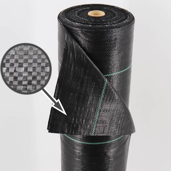 184 m² tissu de sol, bâche anti-mauvaises herbes, bâche de paillage 100 g, 2 m de large, noir - Image 4