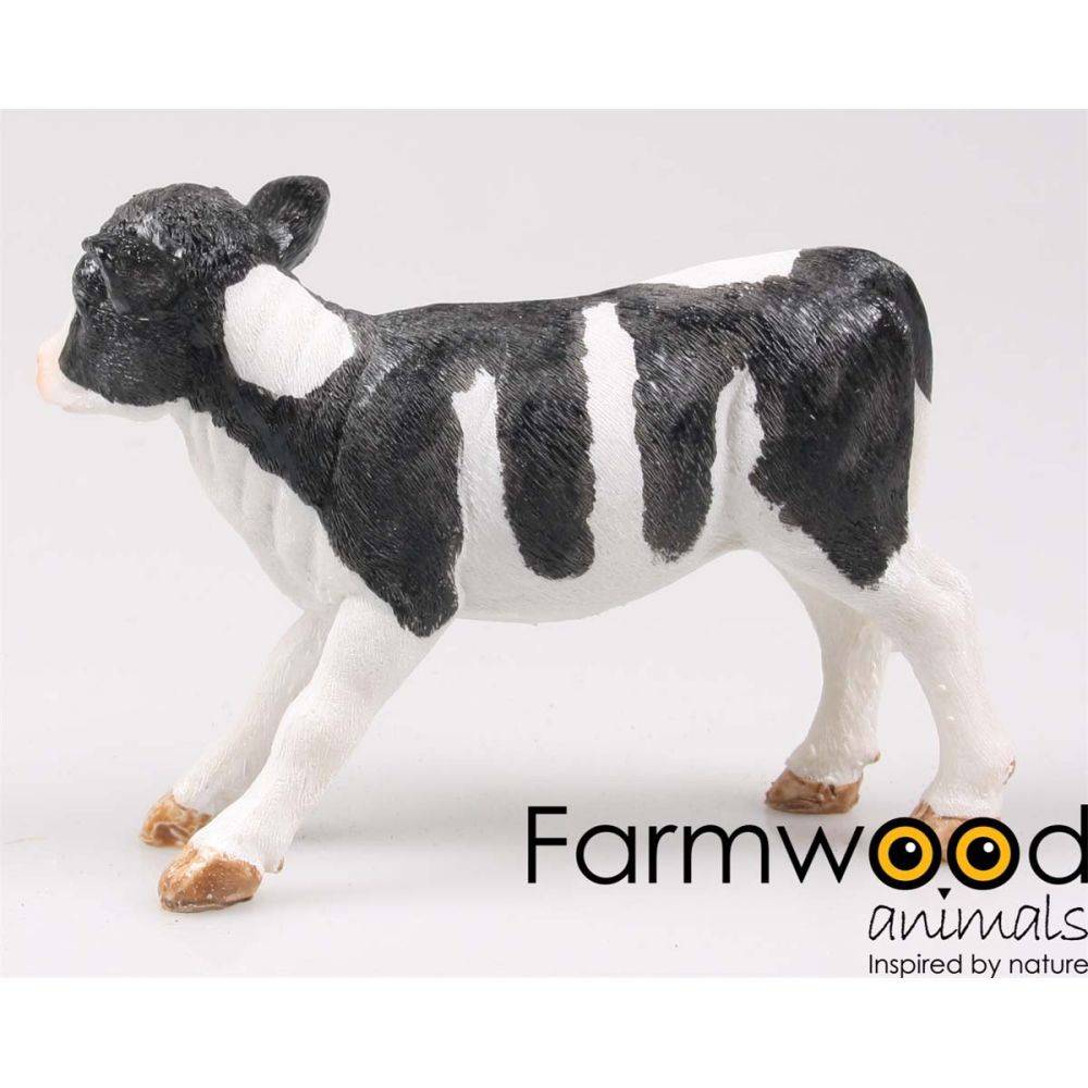 Farmwood Animals - Vache en résine 17.5 x 6 x 12.5 cm - Image 2