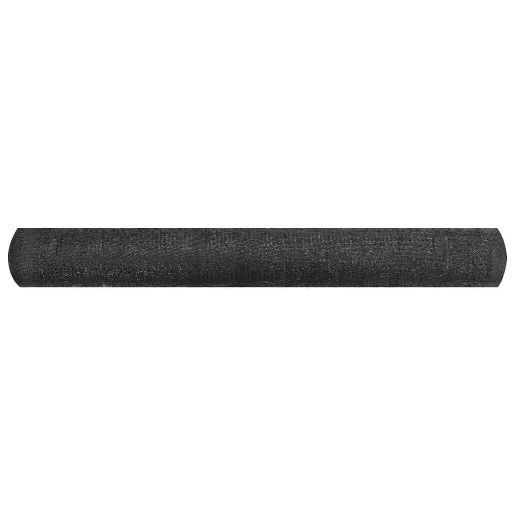 Helloshop26 - Filet brise-vue 3,6x50 m PEHD 150 g/m² noir - Image 2