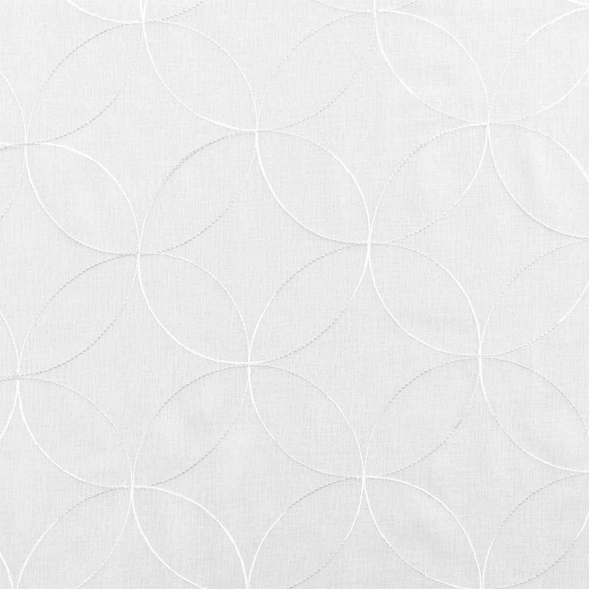 Rideau Voilage à Œillets "Olympia" 140x240cm Blanc - Image 3