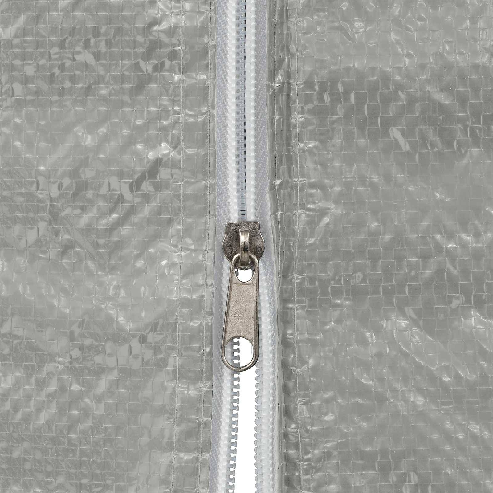 Mur de tente de fête PE et acier gris clair 400 x 195 cm, Poids:1.07kg - PANGIVO - Image 4