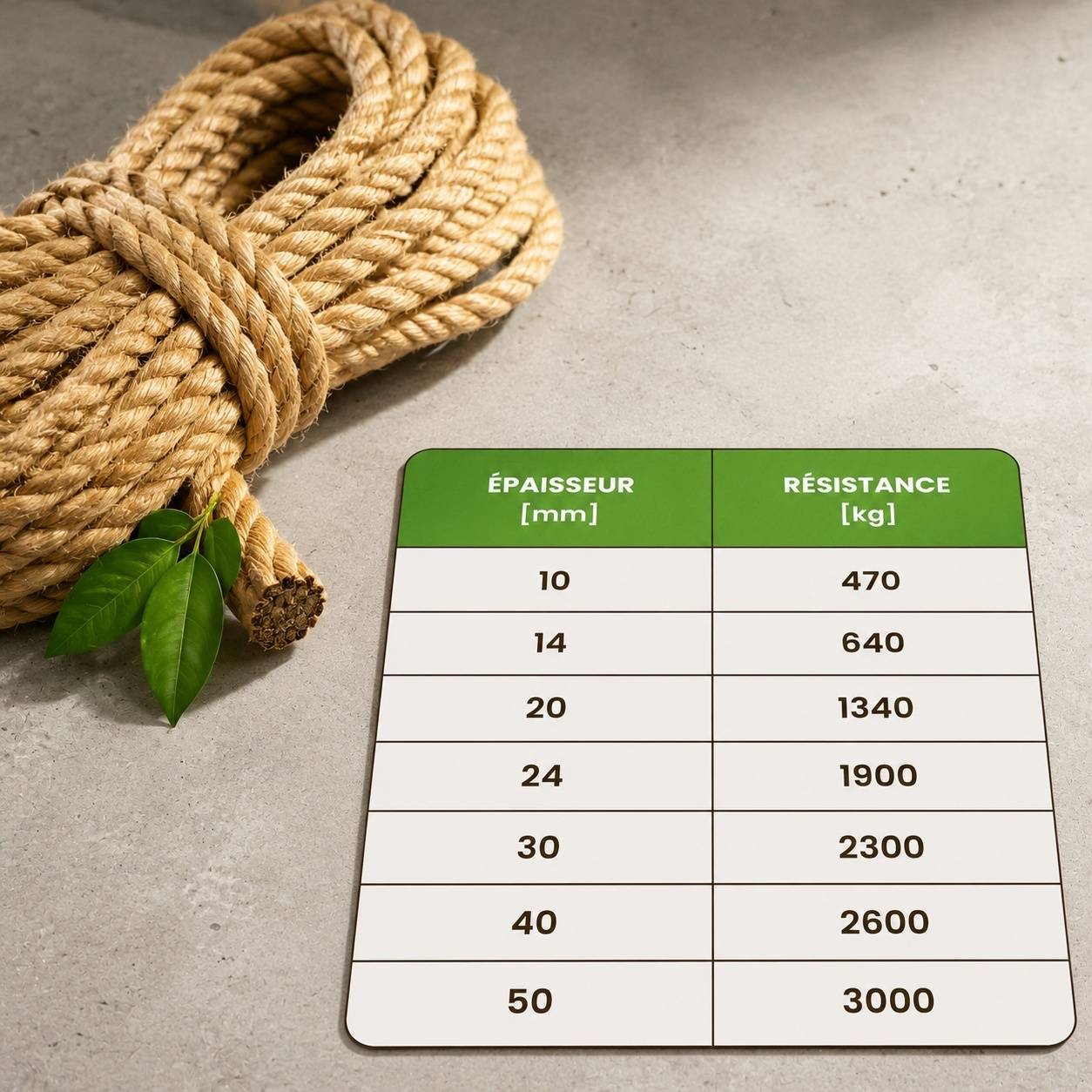 Corde en Jute 10m Épaisseur 30mm Bio Durable Multiusage Fabriquée dans l'UE - Image 4