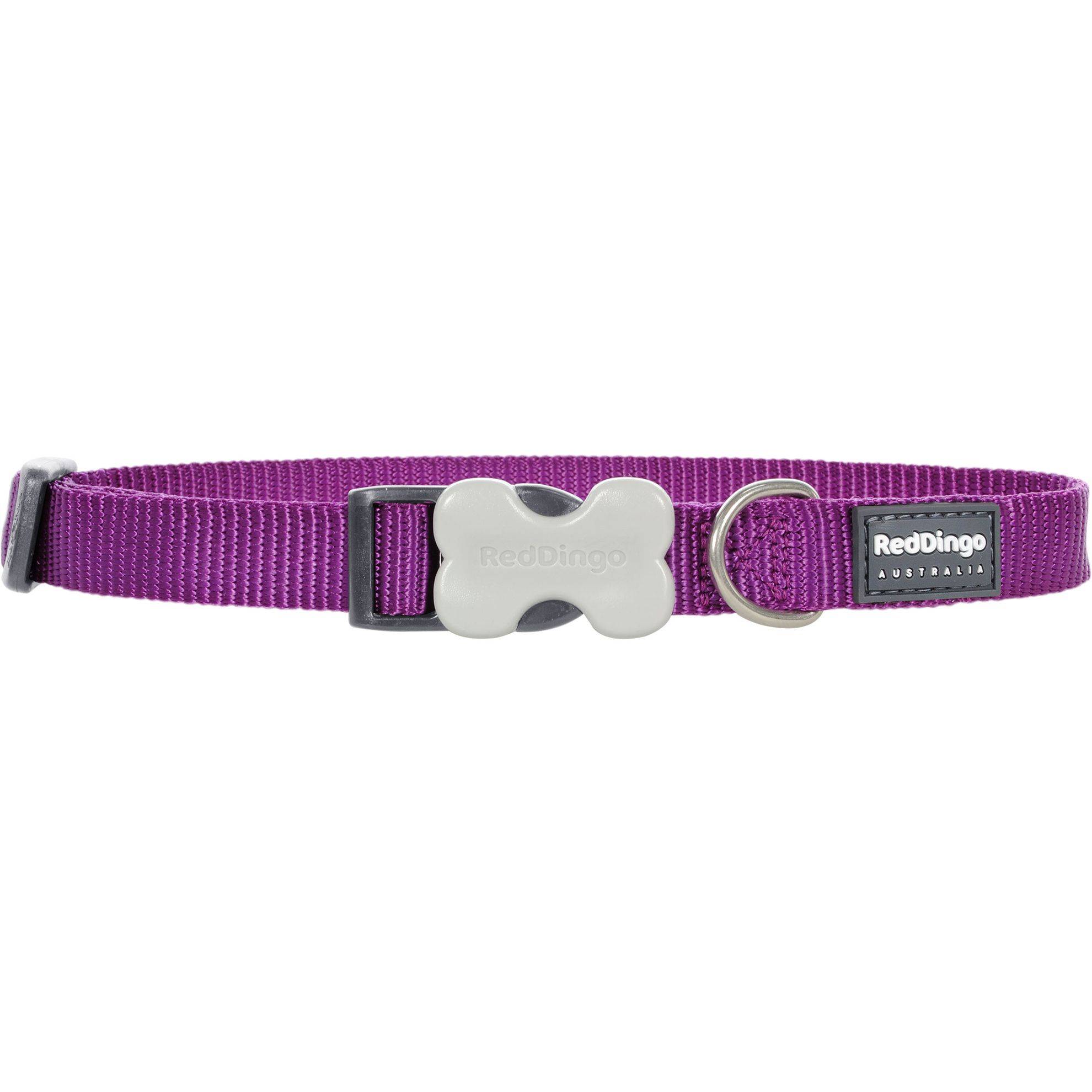 Collier chien réglable Red Dingo Basic violet Taille : T1 RED DINGO