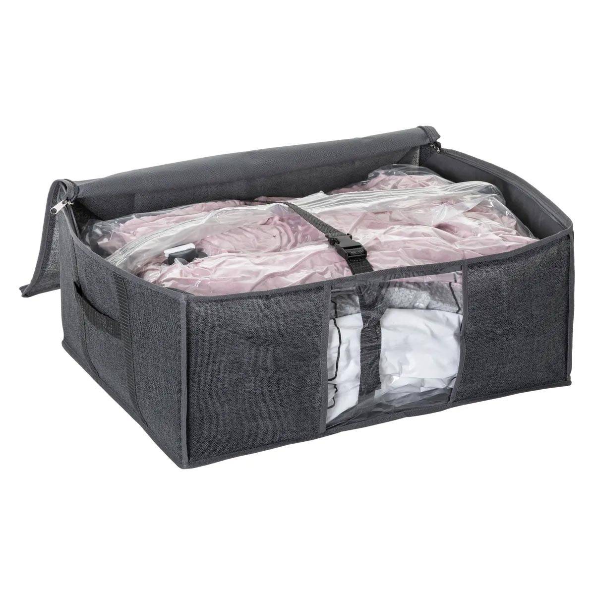 Housse de Rangement Sous Vide "Press" 60cm Gris - Image 3